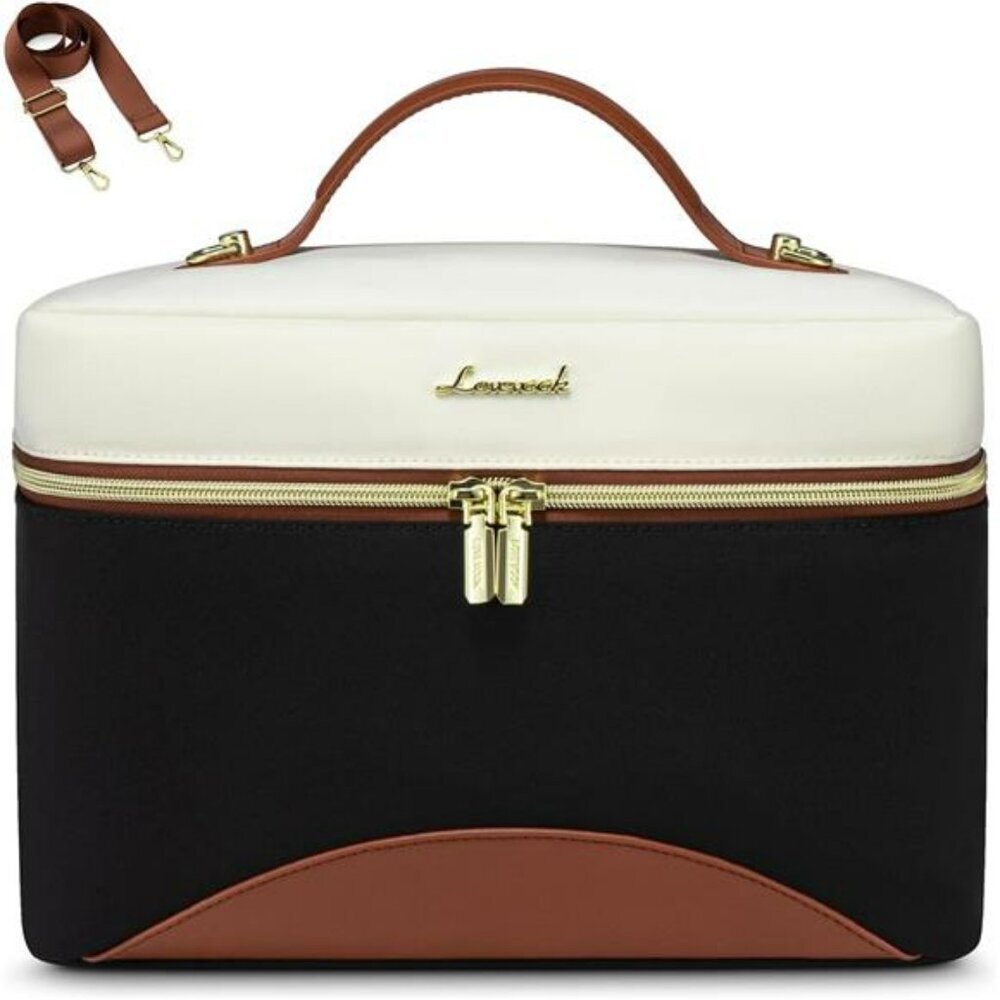 Large insulated lunch bag tote leakproof cooler bag for women work picnic beach
